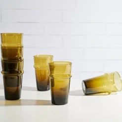 Verve Culture Glassware|Moroccan Beldi Glassware, Set of 6