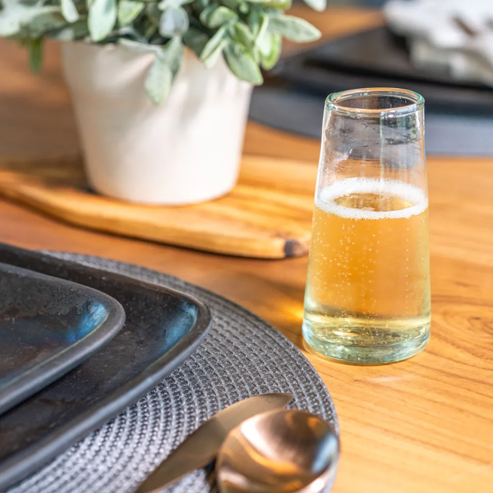 Verve Culture Glassware|Moroccan Cone Champagne Glasses, Set of 6