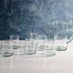 Verve Culture Glassware|Moroccan Cone Glassware Set of 6