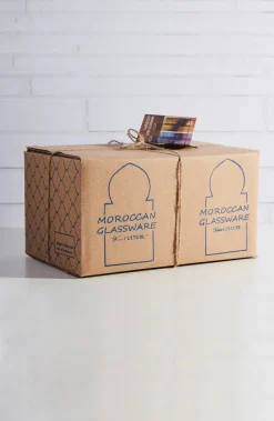 Verve Culture Glassware|Moroccan Cone Glassware Set of 6