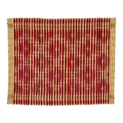 Cabana Place Settings & Linens|Moroccan Placemat in Red