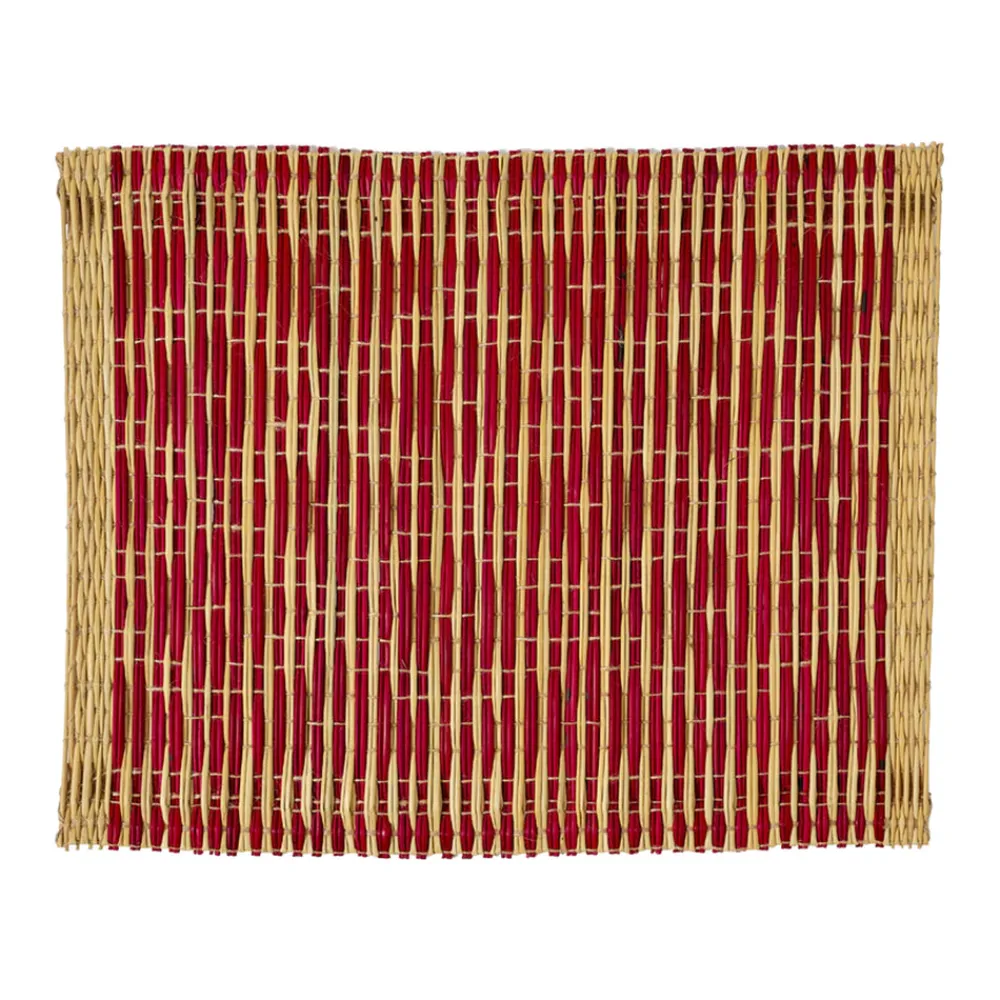 Cabana Place Settings & Linens|Moroccan Placemat in Red