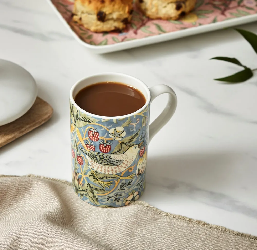Spode Dinnerware|Morris & Co. Mug in Strawberry Thief