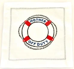August Morgan Place Settings & Linens|Mother Off Duty Cocktail Napkins, Set of 4
