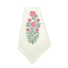 Flying Sheep Country Place Settings & Linens|Motif Napkin in Pink Flower, Set of 4