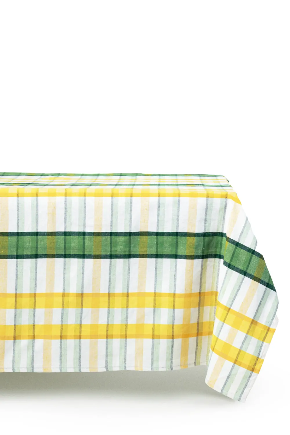 Esencial Hogar Place Settings & Linens|Multicolor Plaid Rectangular Tablecloth