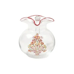 Cabana Glassware|Murano Benaki Hand-Painted Jug