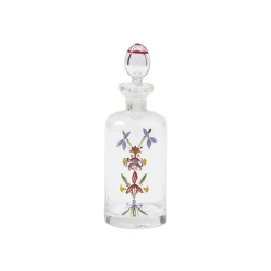 Cabana Glassware|Murano Gulistan Hand-Painted Oil Bottle