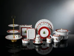 Prouna Dinnerware|My Noel Covered Vegetable Bowl / Soup Tureen