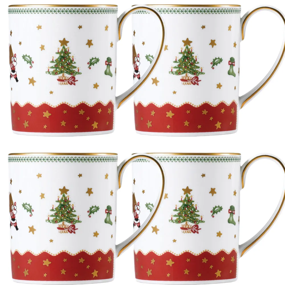Prouna Dinnerware|My Noel Mug, Set of 4