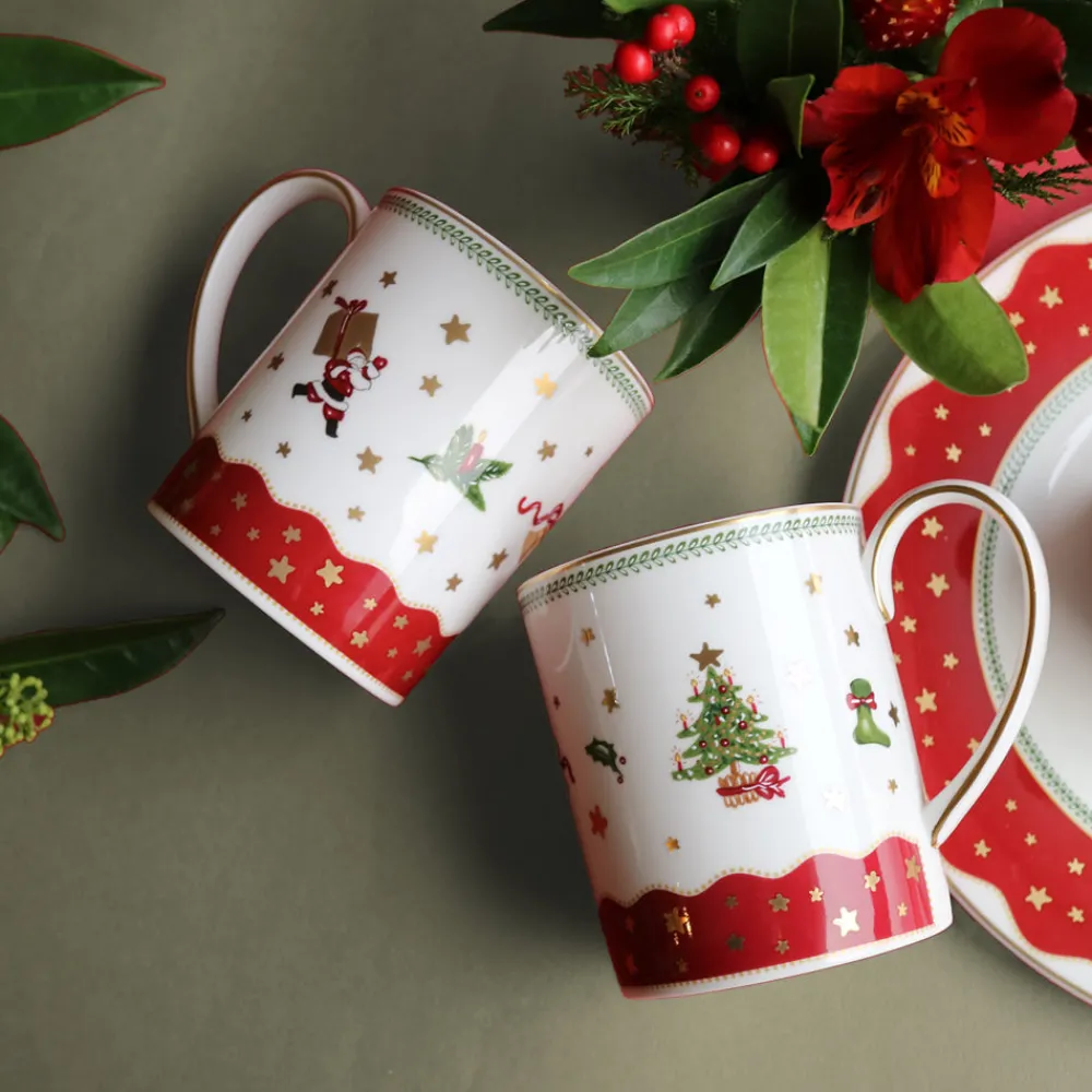 Prouna Dinnerware|My Noel Mug, Set of 4