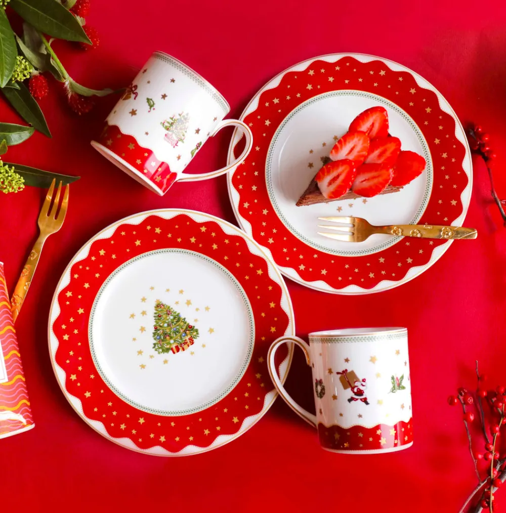 Prouna Dinnerware|My Noel Mug, Set of 4