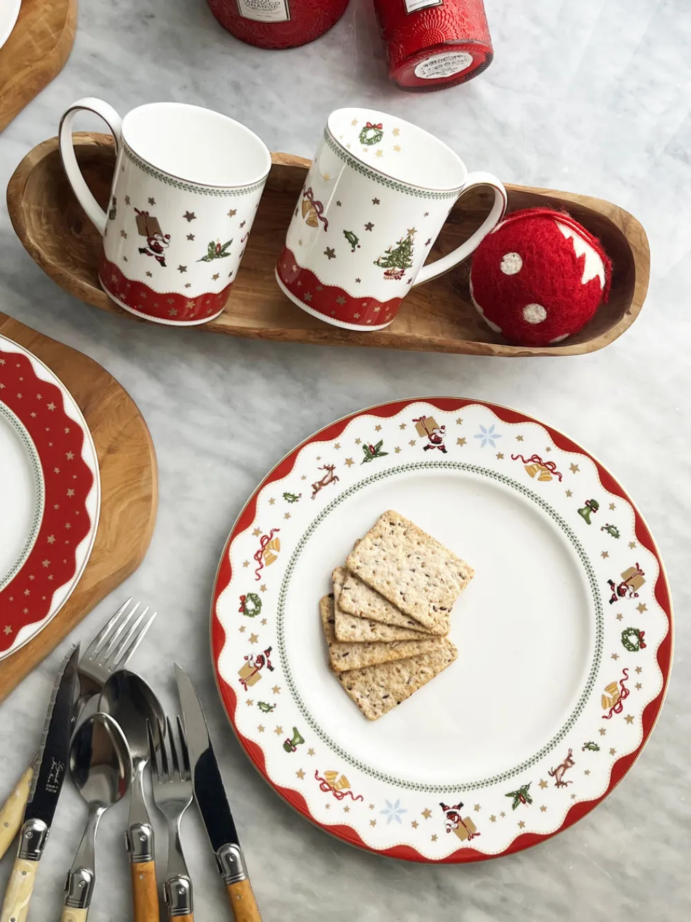 Prouna Dinnerware|My Noel Mug, Set of 4