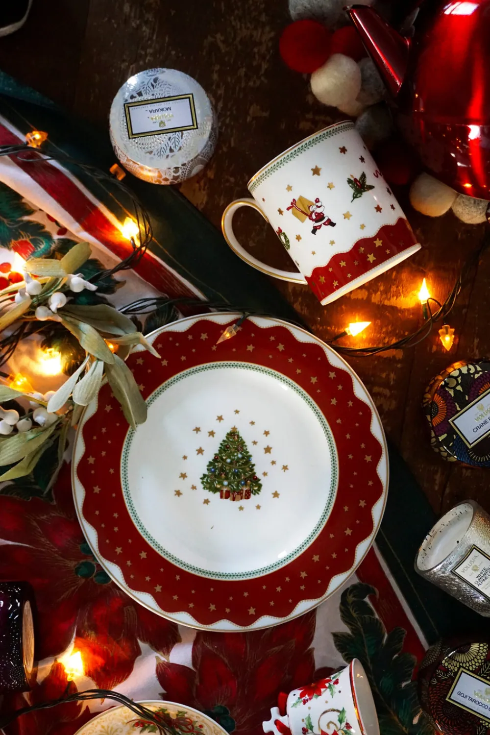 Prouna Dinnerware|My Noel Salad & Dessert Plate, Set of 4