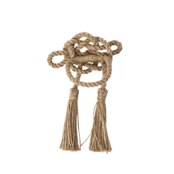 Juliska Place Settings & Linens|Mystic Knot Napkin Ring in Taupe, Set of 4