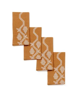 Sharland England Place Settings & Linens|Napa Napkins, Set of 4