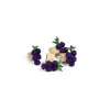 Sharland England Wicker|Place Settings & Linens|Napkin Rings Grape, Set Of 4