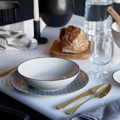 Costa Nova Flatware|Nau Collection Flatware in Gold, Set of 5