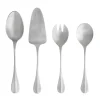 Costa Nova Flatware|Nau Collection Hostess Serving Set in Brushed, Set of 4