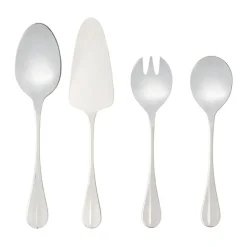Costa Nova Flatware|Nau Collection Hostess Serving Set in Polished, Set of 4