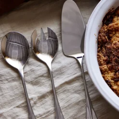 Costa Nova Flatware|Nau Collection Hostess Serving Set in Polished, Set of 4