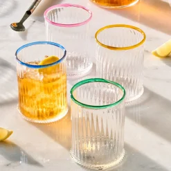 Juliska Glassware|Nell Double Old Fashioned in Daffodil