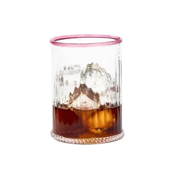Juliska Glassware|Nell Double Old Fashioned in Blush