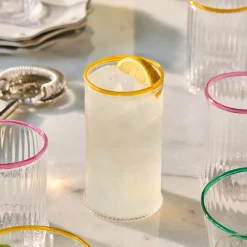 Juliska Glassware|Nell Highball in Daffodil