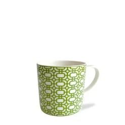 Caskata Dinnerware|Newport Garden Gate Mug Green