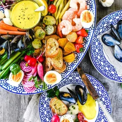 Caskata Dinnerware|Newport Garden Gate Salad Plate