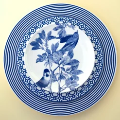 Caskata Dinnerware|Newport Garden Gate Salad Plate