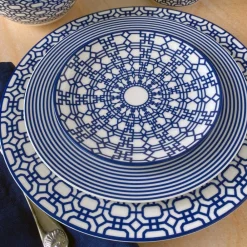 Caskata Dinnerware|Newport Garden Gate Salad Plate