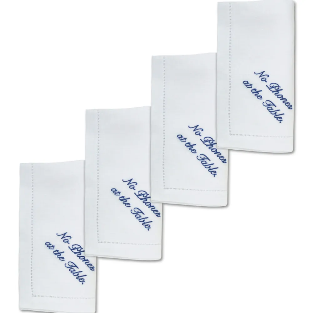 Chefanie Place Settings & Linens|No Phone Dinner Napkins, Set of 4