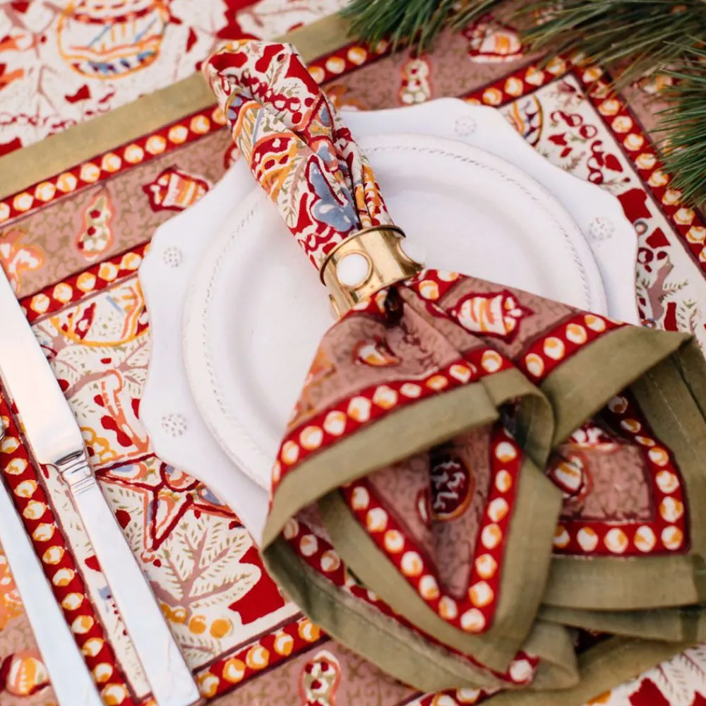 Couleur Nature Place Settings & Linens|Noel Napkins, Set of 6