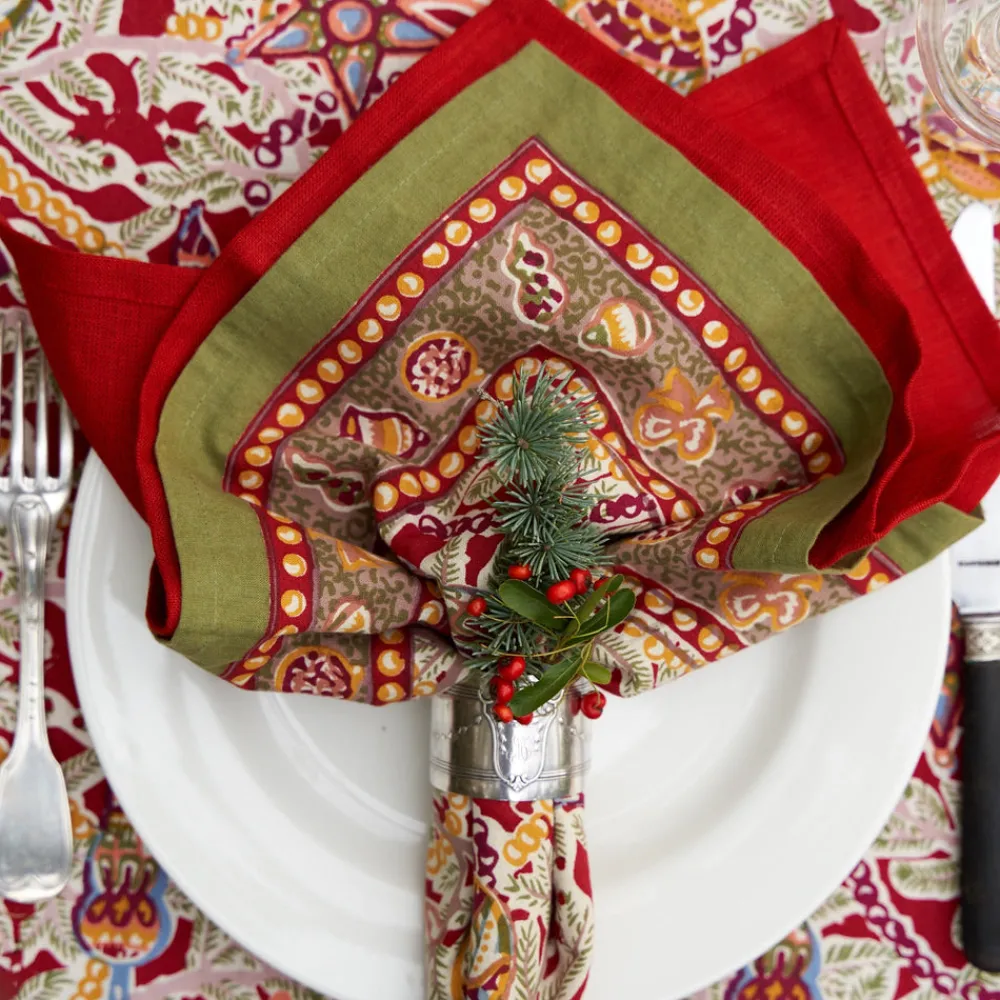 Couleur Nature Place Settings & Linens|Noel Napkins, Set of 6