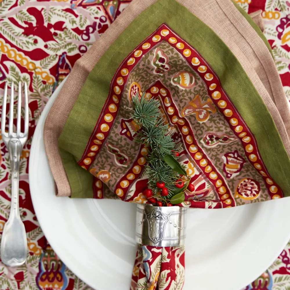 Couleur Nature Place Settings & Linens|Noel Napkins, Set of 6