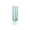 VIETRI Glassware|Nuovo Stripe Teal Champagne Glass