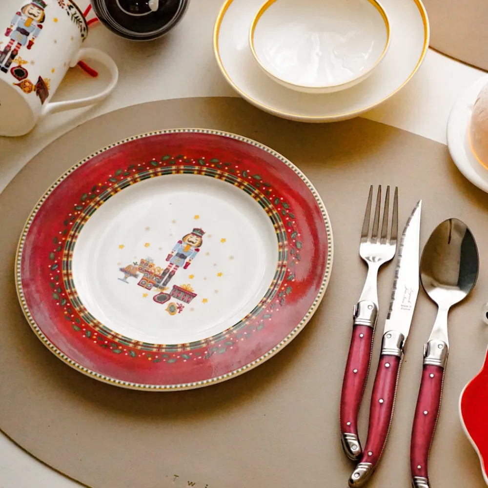 Prouna Dinnerware|Nutcracker Salad / Dessert Plate, Set of 4