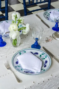Esencial Hogar Place Settings & Linens|Ojete Rectangular Tablecloth in White