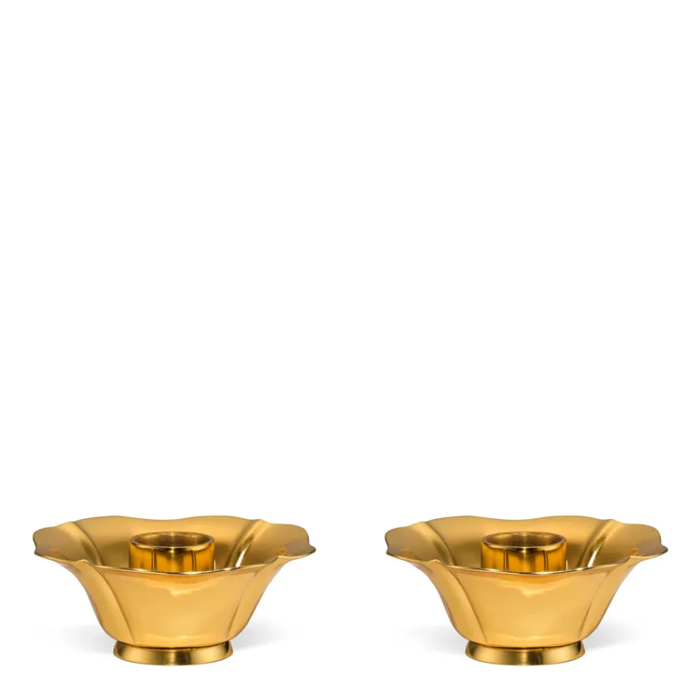 AERIN Candles|Olivia Taper Candleholders, Set of 2