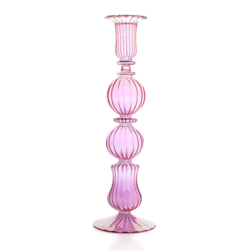Issy Granger Candles|Ombo Glass Candlestick