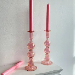 Issy Granger Candles|Ombo Glass Candlestick