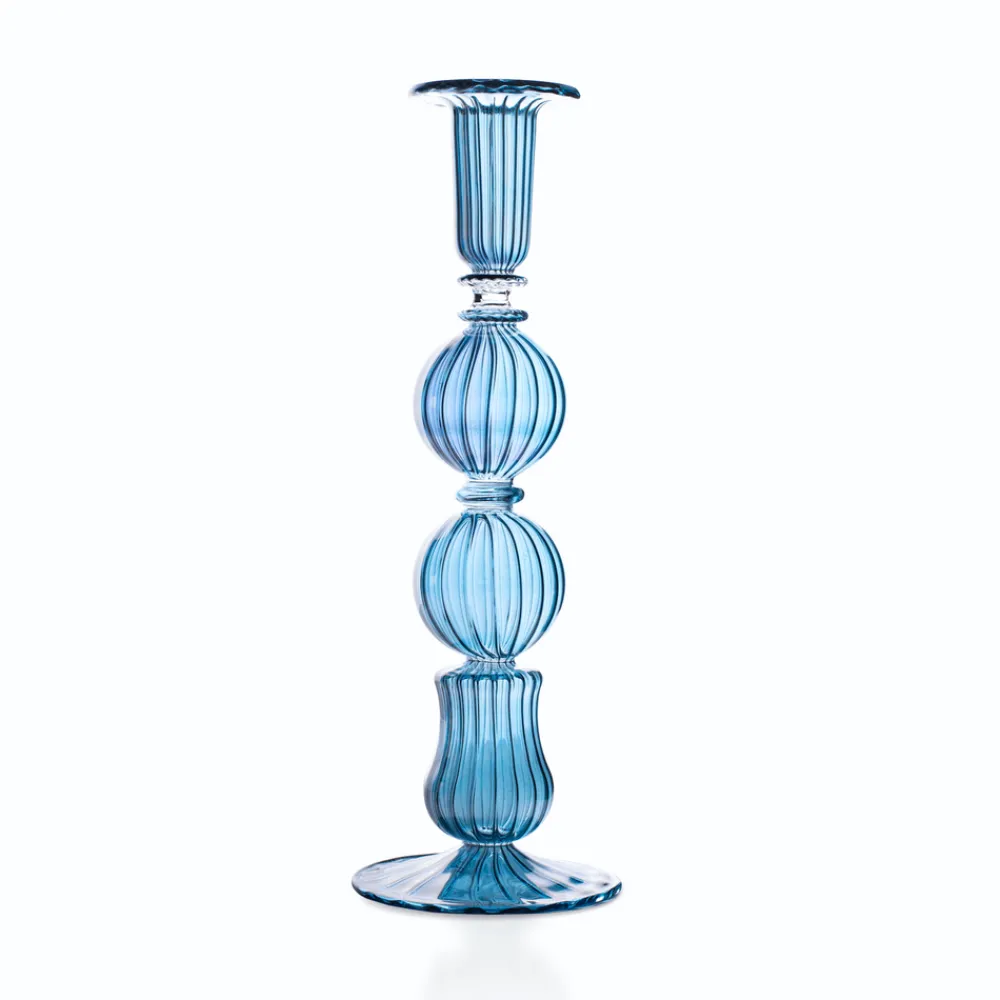 Issy Granger Candles|Ombo Glass Candlestick