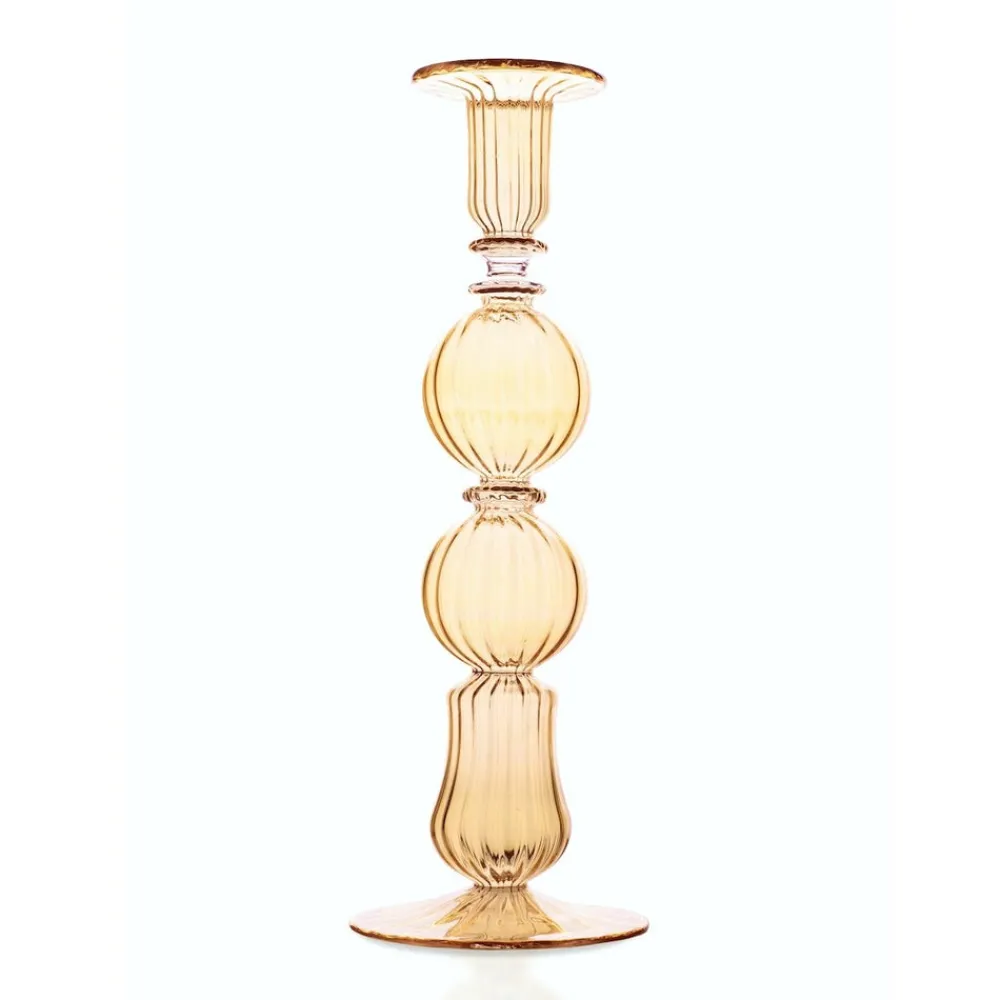 Issy Granger Candles|Ombo Glass Candlestick