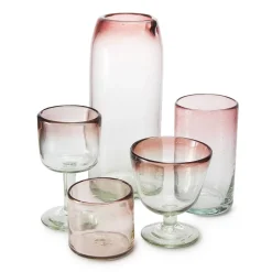 St. Frank Glassware|Ombré Amethyst Coupe