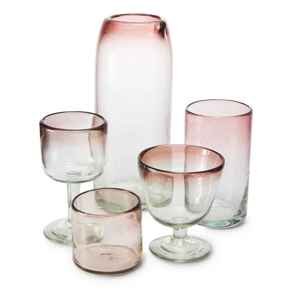 St. Frank Glassware|Ombré Amethyst Coupe