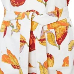 Couleur Nature Place Settings & Linens|Orchard Pear Apron in Burgundy