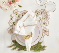 Kim Seybert Place Settings & Linens|Orchid Placemat in Multi, Set of 2