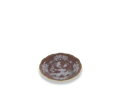 Ginori 1735 Dinnerware|Oriente Italiano Antico Doccia Flat Bread Plate in Castagna