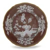 Ginori 1735 Dinnerware|Oriente Italiano Antico Doccia Charger Plate in Castagna